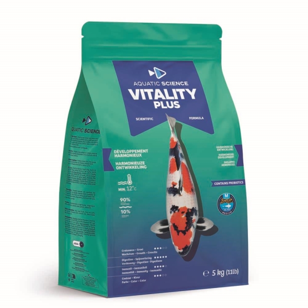 VITALITY PLUS 5kg Large 6-7mm  Aquatic Science
